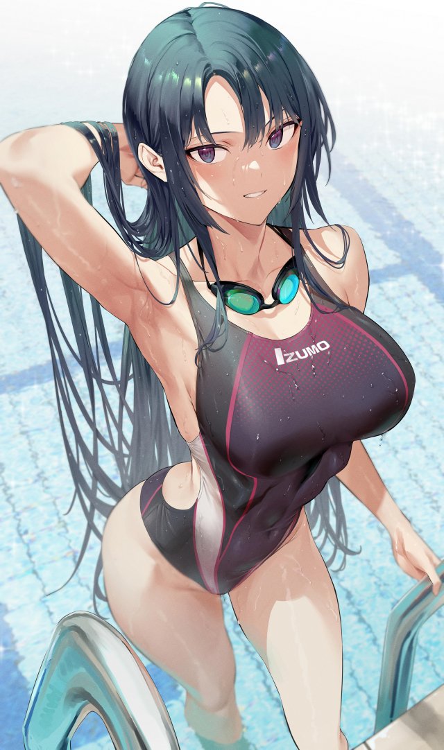 【二次】競泳水着を着た女の子の画像　その２２
